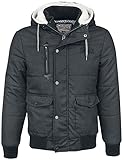 Lonsdale London Herren Fox Hill Jacket, Grau, M