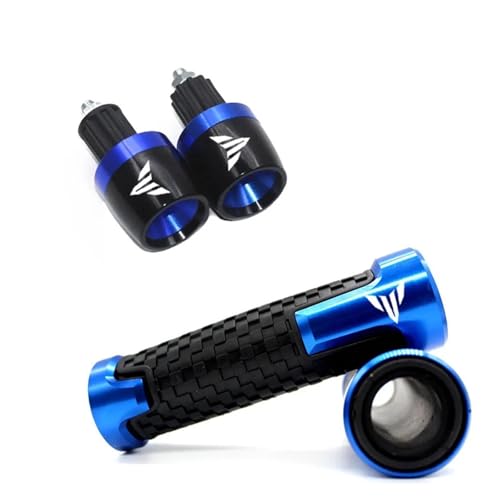 Guidon de Moto Antidérapant 22mm pour MT-09 avec Poignées Haute Adhérence
