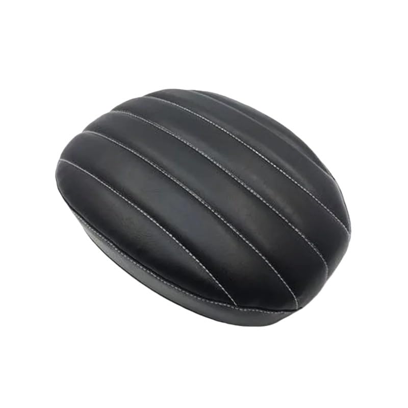 Asiento individual de cuero negro para moto Sportster XL883 y XL1200 de 2004 a 2019