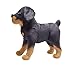 YONLIT Lifelike Rottweiler Dog Stuffed Animal Simulated Plush Puppy Toy Doll Super Realistic Black Dogs Act Like Real Excellent Gifts for Kids Birthday Party Dog Collection 12 Inches (Rottweiler)