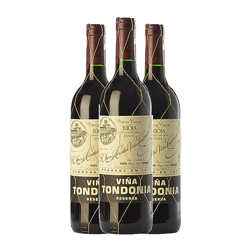 López de Heredia Viña Tondonia Rioja Reserva Media Botella 37 cl Vino tinto (Caja de 3 Media Botella de 37 cl)