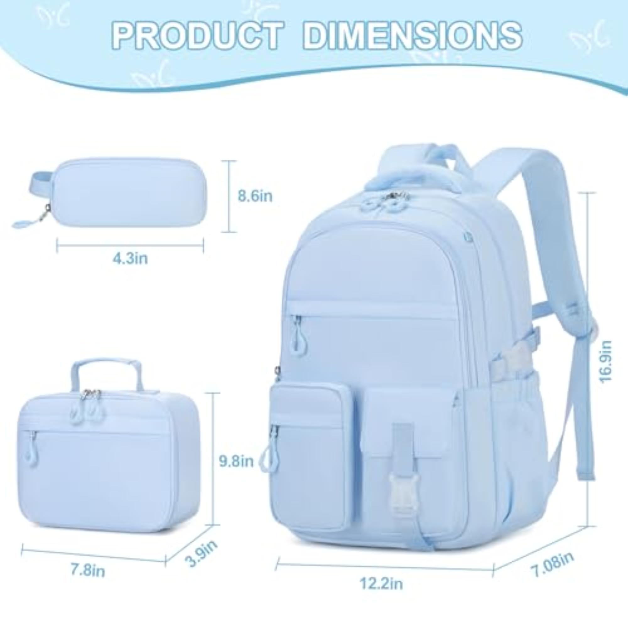 Teen Girls' Stylish Backpack