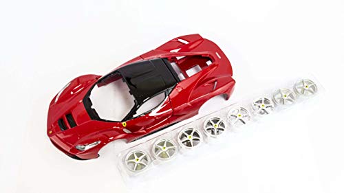 Carro 1. 24 Assembly Line Ferrari Model Kits Maisto Vermelho