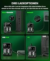 HELLCOOL 2x6200mWh Akku für Xbox Series X|S/Xbox One Controller – Ansicht 7