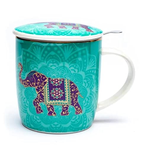 yogabox Set taza de té elefante indio Cover