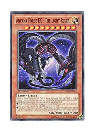 Amazon.co.jp: 遊戯王 英語版 SP13-EN044 Arcana Force Ex - the Light 
