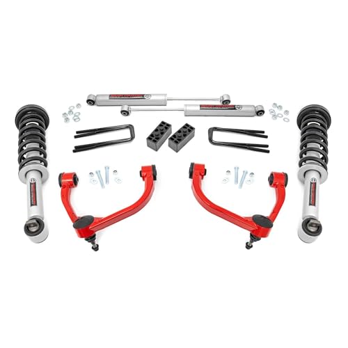 Rough Country 3 Lift Kit Wn3 Struts For 2014-2020 Ford F-150 4wd - 54531red