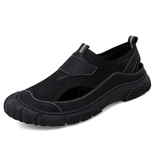 Casual Beach Outdoor Water Shoes Men Mesh Non-slip Sandals Man Wear-resistant Breathable Trekking Shoes