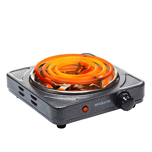 Quick4You AD-C151 Charcoal Burner Grey
