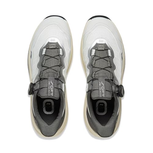 LI-NING Soft GO MAX 2 Men Casual Shoes Trendy Rebound Breathable Lightweight Sneakers AGLV0014