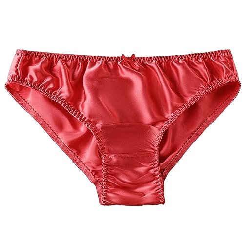 Culottes en soie de mûrier pack de 3 sous-vêtements mi-taille chic