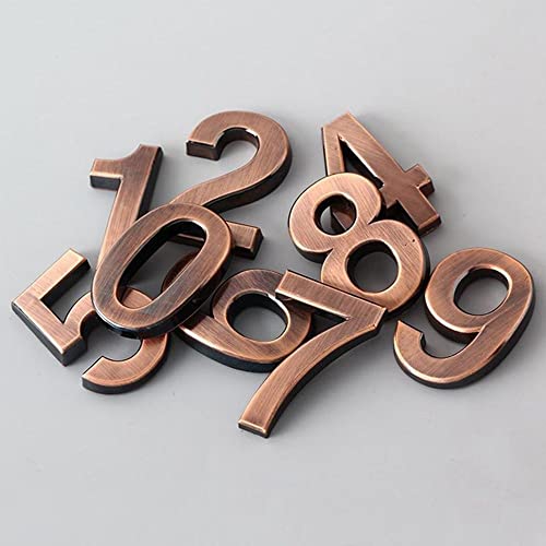 Reviews y listado de Placas de número para puertas bronce - solo los mejores. 21 Imagen adicional