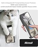 Miimall for Google Pixel 9 Pro Fold Case with Hinge Protection, Pixel 9 Pro Fold Magnetic Case with Card Holder & Built-in Screen Protector & Stand, Slim PC Anti-Drop Cover for Pixel 9 Pro Fold-Black - Image 4