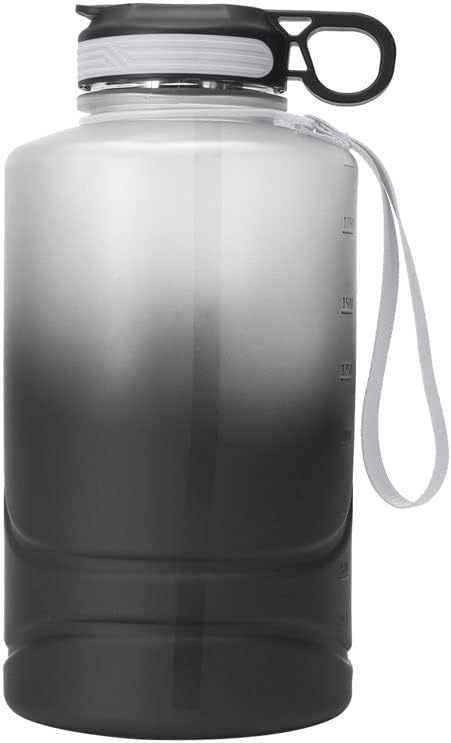 Large Capacity Sports Plastic Water Bottle Outdoor 2.2L Gym Portable Cup image 3