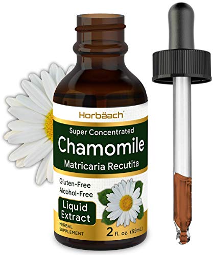 Chamomile Extract | 2 Oz | Alcohol Free | Vegetarian, Non-GMO, Gluten Free Liquid Tincture | by Horbaach