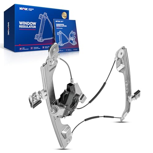 Image of KAX Front Left Power Window Regulator w /Motor Fit for SRX 2010-2015 | for Saab 9-4X 2011 Front Left Driver Side 751-966 Power Window Lifter Replaces 23257824,20859663,15883166