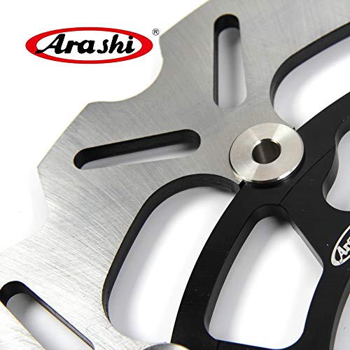 Arashi Rotores de disco de freio dianteiro para Suzuki V-STROM DL1000 ABS 2014-2019 / GSF1200 BANDIT
