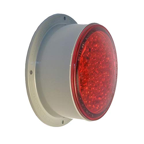 Betts - 472020 - LED S/T/T Shallow 12V RED - (Pack of 1)
