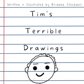 Paperback Tim's Terrible Drawings Book