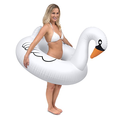 Gofloats Swan Party Tube Inflatable Raft, Float In Style (For Adults And Kids) #TOP6