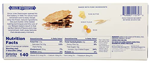 Jules Destrooper Butter Crisps, 3.5 Oz #TOP2