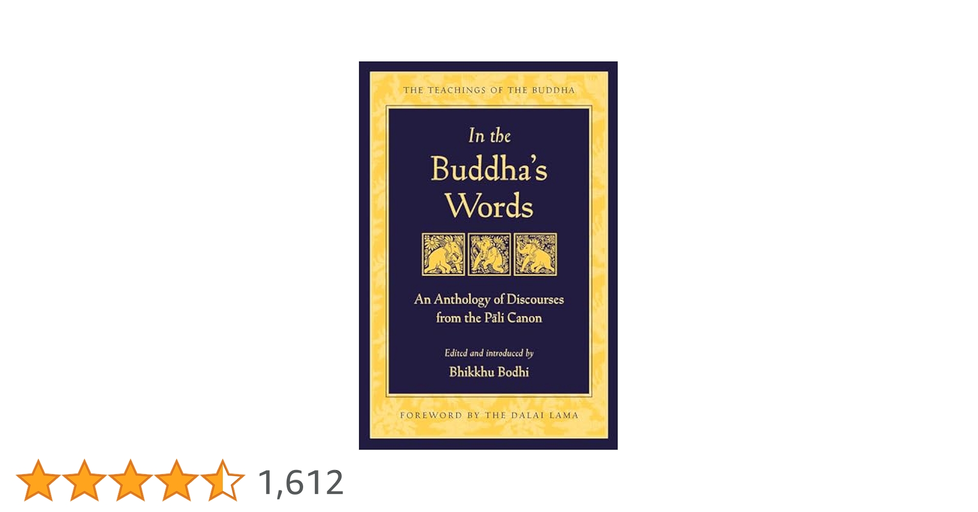 Amazon | In the Buddha's Words (The Teachings of the Buddha