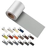 ILOFRI Self Adhesive Leather Repair Patch Tape 3x60 inch, Self Adhesive Vinyl and Leather Repair Kit for Couches, Car Seat, Boat Seat, Sofa, Vinyl Upholstery, Chair, Interior - Light Grey #2