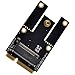 Deal4GO NGFF M.2 (Key-A+E/Key-E) to Mini PCI-E Express Adapter Converter Full Size/Half Size mPCIe Slot for Intel AX210 AX200 9260 8265 8260 7260 3165 WiFi Card