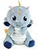 Jemini- Leon Le Dragon Peluche Hochet +/-17 cm, 023918