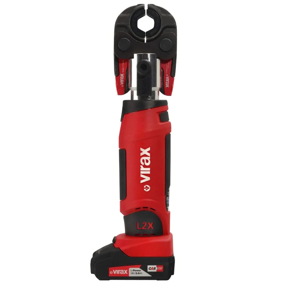 Presse à sertir électro-mécanique Viper L2X + 2 batteries + pince mére | 253571 - Virax