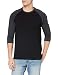 Produktbild Urban Classics Herren Contrast 3/4 Sleeve Raglan Tee T-Shirt, blk/cha, 5XL