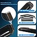 Nilight Vent Window Visors for Volkswagen (VW) Tiguan 2018 2019 2020 2021 2022 2023 2024, in-Channel Rain Guards, Original Window Deflectors-4PCS