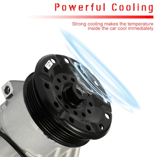 Image of CCIYU AC Compressor w /Clutch for Scion xA L4 1.5L 2004-2006