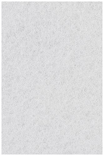 Bosch 1x EXPERT N880 Fleece Pads (for Steel sheets, Stainless steel, Ø 152 x 229 mm, Cleaning, Professional Accessory Hand Sanding)