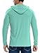 TELALEO 3 Pack Men's UPF 50+ Sun Protection Lightweight Hoodie Performance Long Sleeve SPF UV Shirt for Fishing Running M