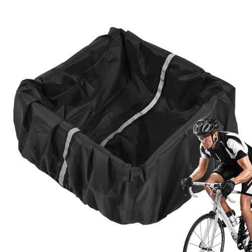 Cubierta de lluvia para cesta de bicicleta de protección contra la intemperie 8