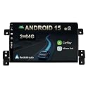 KEC 9" [2+64G] Android 15 Autoradio für Suzuki Grand Vitara 2004-2015-mit Wireless Apple CarPlay/Android Auto/Mirror Link/GPS Navigation/Bluetooth 5.0/WiFi/USB/FM+Rückfahrkamera