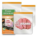 JIUSAIRUI Odor Proof Bear Bags for Food Backpacking: 3Pack Reusable Bear Proof Food Storage Designed to Use with Bear Canister for Backpacking fit Camping Hiking Water Sports