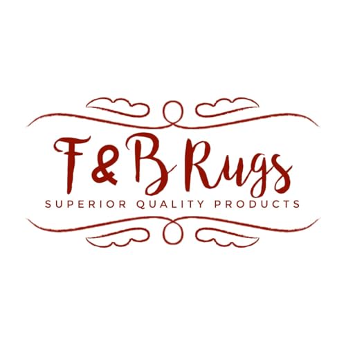 Image of F & B RUGS ; SUPERIOR QUALITY PRODUCTS Firoz and Brothers Handwoven Super Soft Indoor Modern Shag Microfibre Silky Fluffy Smooth 6x6 feet Beige