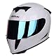Retro Integralhelm Motesen Vintage Motorradhelm für Männer