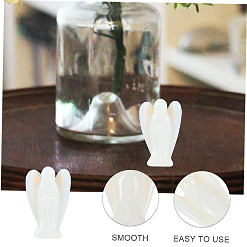 Healvian Halbedelsteine Kunsthandwerk Ornamente Naturstein Kristallengel Im Europäischen Stil – Bild 3