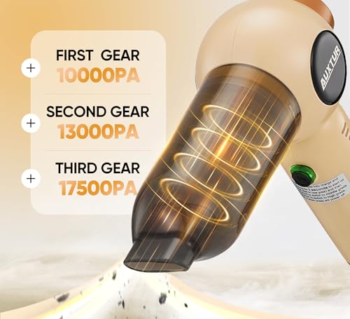 Handheld-Vacuum-Cleaner-Cordless-18000PA-Strong-Suction-Rechargeable-3-Speed-Adjustable-Portable-Mini-Dust-Buster-for-Pet-Hair-Car-Detailing-Home-Office-Car-Cleaning Handheld Vacuum Cleaner Cordless 18000PA Strong Suction Rechargeable 3 Speed Adjustable Portable Mini Dust Buster for Pet Hair Car Detailing Home Office Car Cleaning