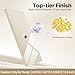 Soonjet Compatible with MacBook Air 13 inch Case, Crystal Clear Shell, Fits 2022-2026 M5/M4/M3/M2 A3449 A3240 A3113 A2681, Color-Matched Transparent Design for All MacBook Air 13.6 inch