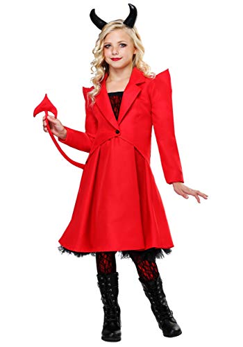 Fun Costumes Devilish Diva Costume for Girls Large