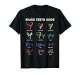 Retro Shark Teeth Guide Fossil Tooth Collector T-Shirt