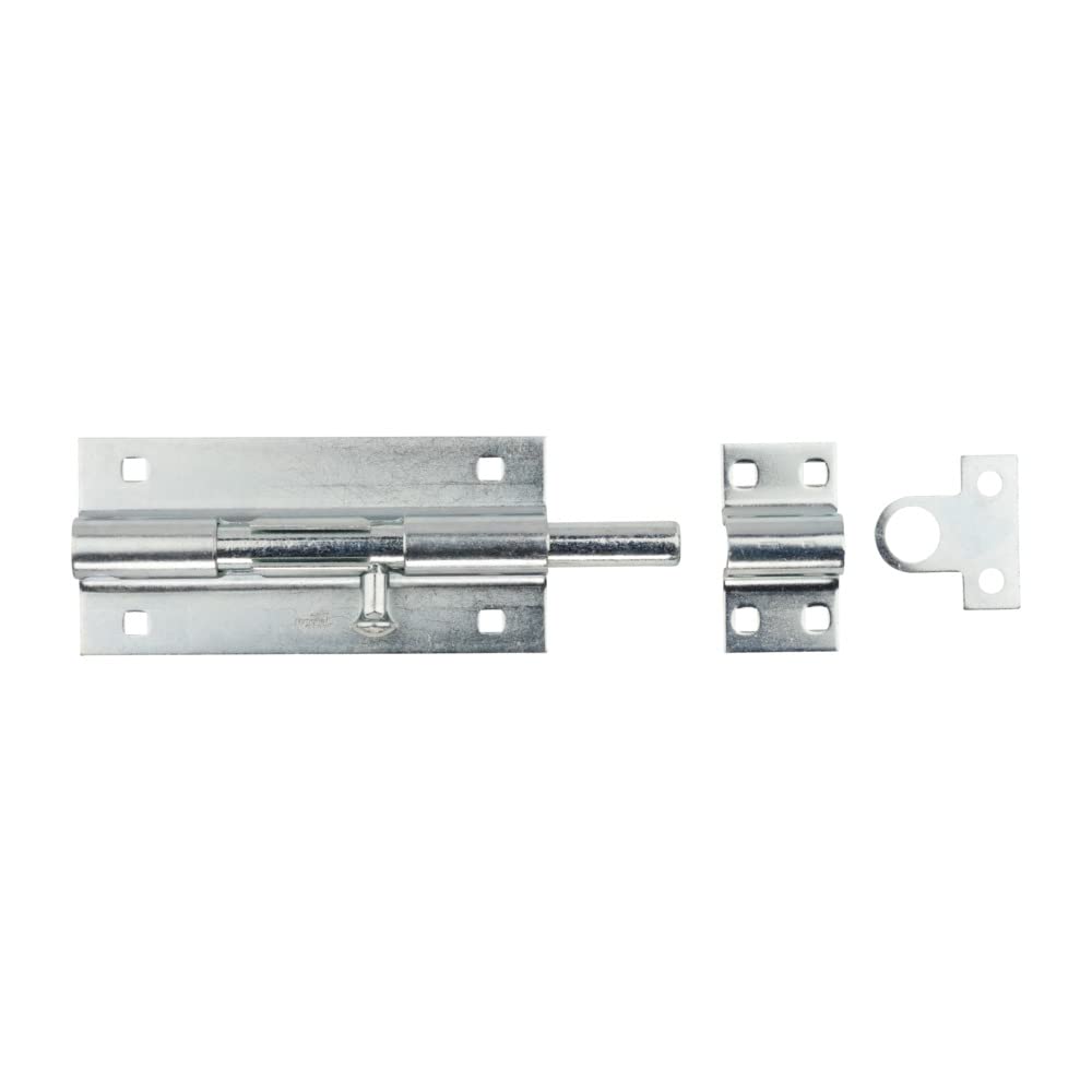 National Hardware Brass Barrel Bolt - V834 Security Lock For Doors, Cabinets & Chests