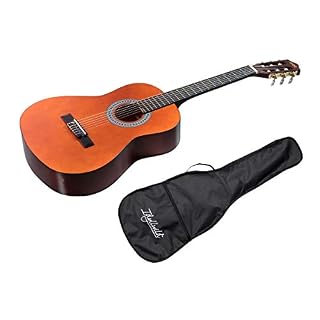 Idyllwild Guitare classique 3/4 avec housse Bag-natural - Les Beatles, Paul McCartney, John Lennon, RIngo Starr, George Harrison Idyllwild Guitare classique 3/4 avec housse Bag-natural – Image 2