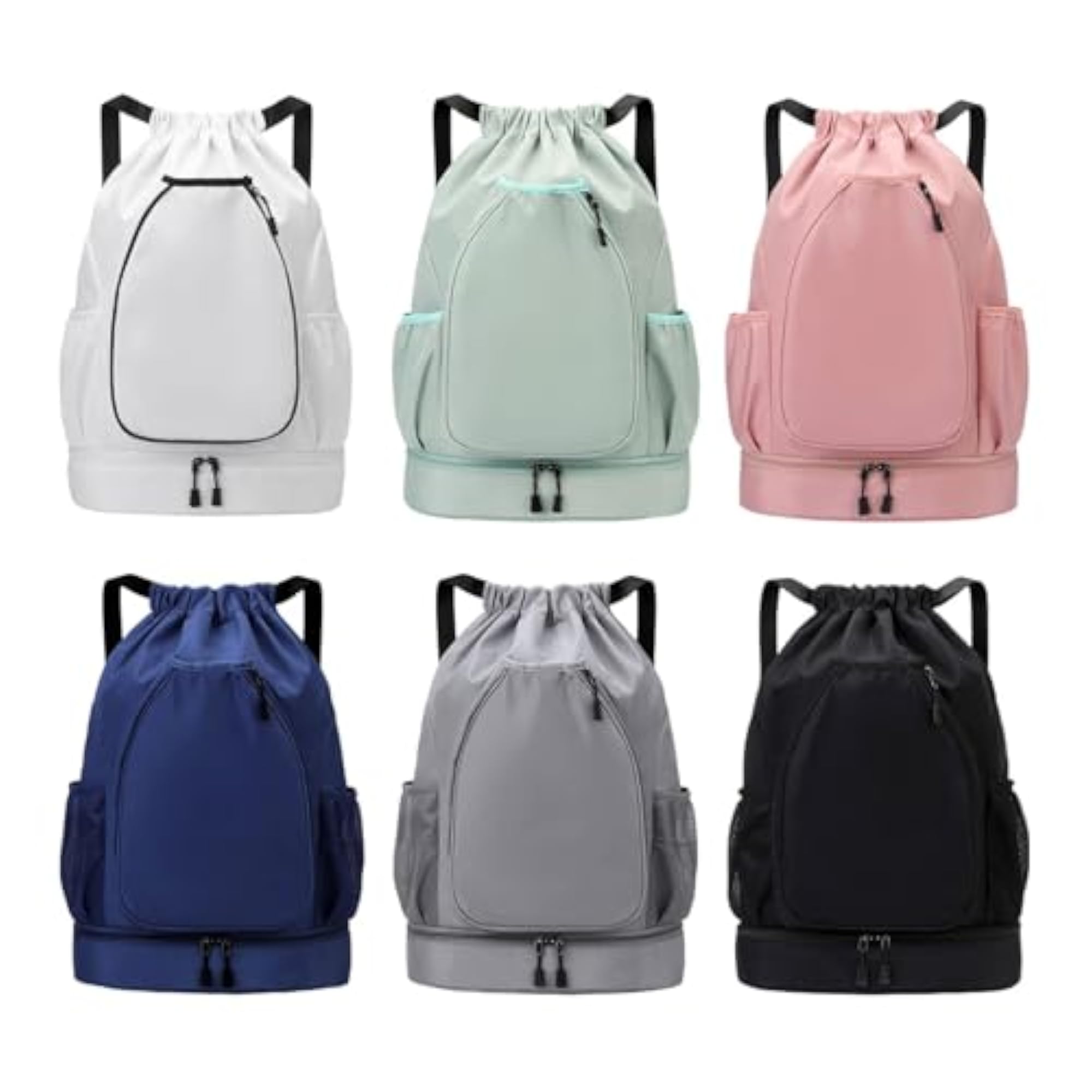 Tennis Backpack Racquet Carrying Bag, Portable Adjustable Strap