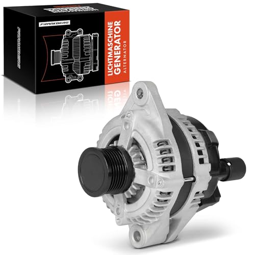 Frankberg Alternator 1-Pin Petrol Compatible with Giulia 952 2015-2024 500L 351 352 2012-2017 Doblo Cargo 263 2010-2024 Tipo Estate 356 357 2016-2020 Replace# 51929089