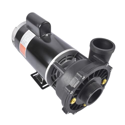 3722021-1D Executive 56 Frame 5 hp Spa Pump, Two-Speed Spa & Hot Tub Pump Standard Pool Pump, 2" Inlet/Outlet, 6.5" Wet End - Corded Electric, 230V AC Mustrod